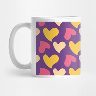 Analisa: Purple, Pink and Yellow Love Mug